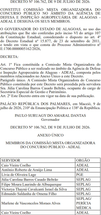 Concurso Adeal