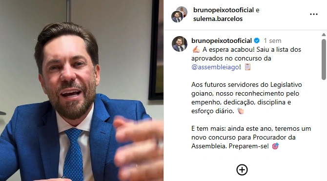 Concurso Alego: presidente confirma expectativa de edital em 2026! 1 Concurso Alego