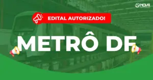 engrenagens da estação de metrô representando concurso metrô df