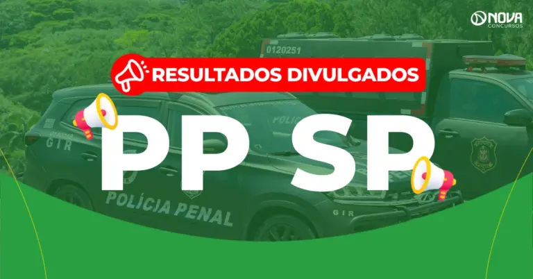 Concurso Polícia Penal SP: Saiu o resultado das provas!