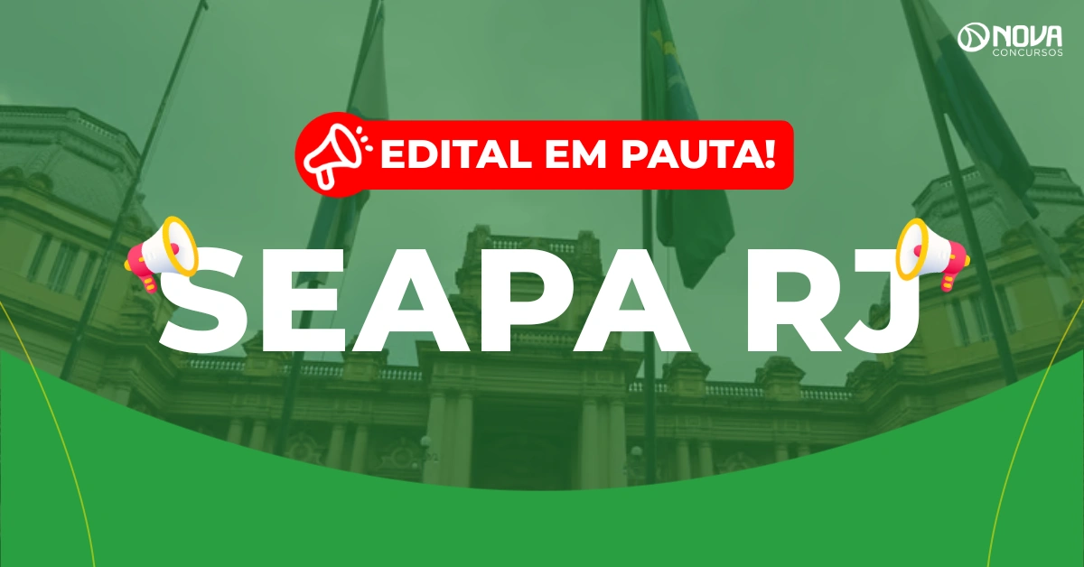 Concurso Seapa RJ: Edital em pauta! 84 vagas de níveis médio e superior!
