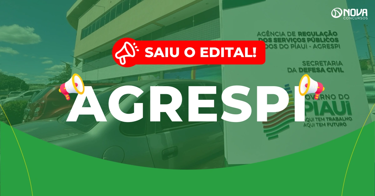 Concurso Agrespi: Saiu edital com 20 vagas! Iniciais de R$5 mil!