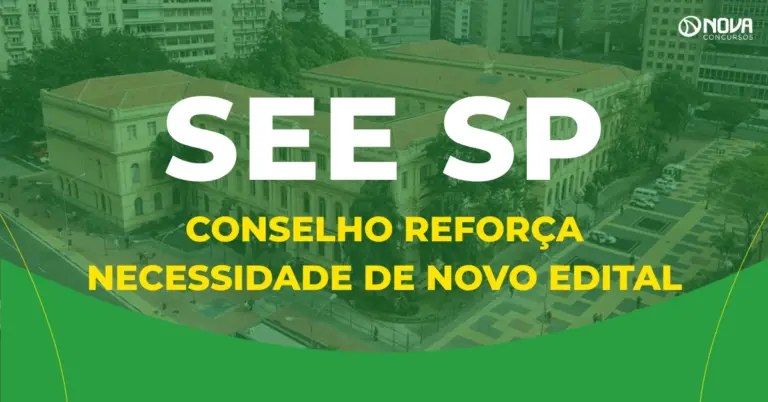 Concurso SEE SP: Conselho reforça novo edital para professores efetivos!