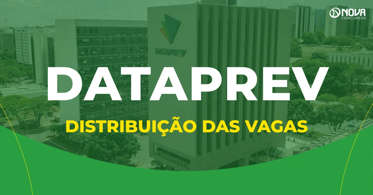 Concurso Dataprev 2026: Veja a distribuição das vagas!