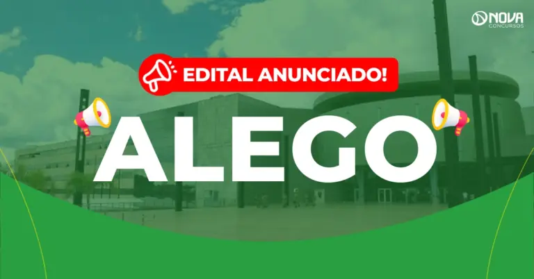 Concurso Alego: Novo edital confirmado!