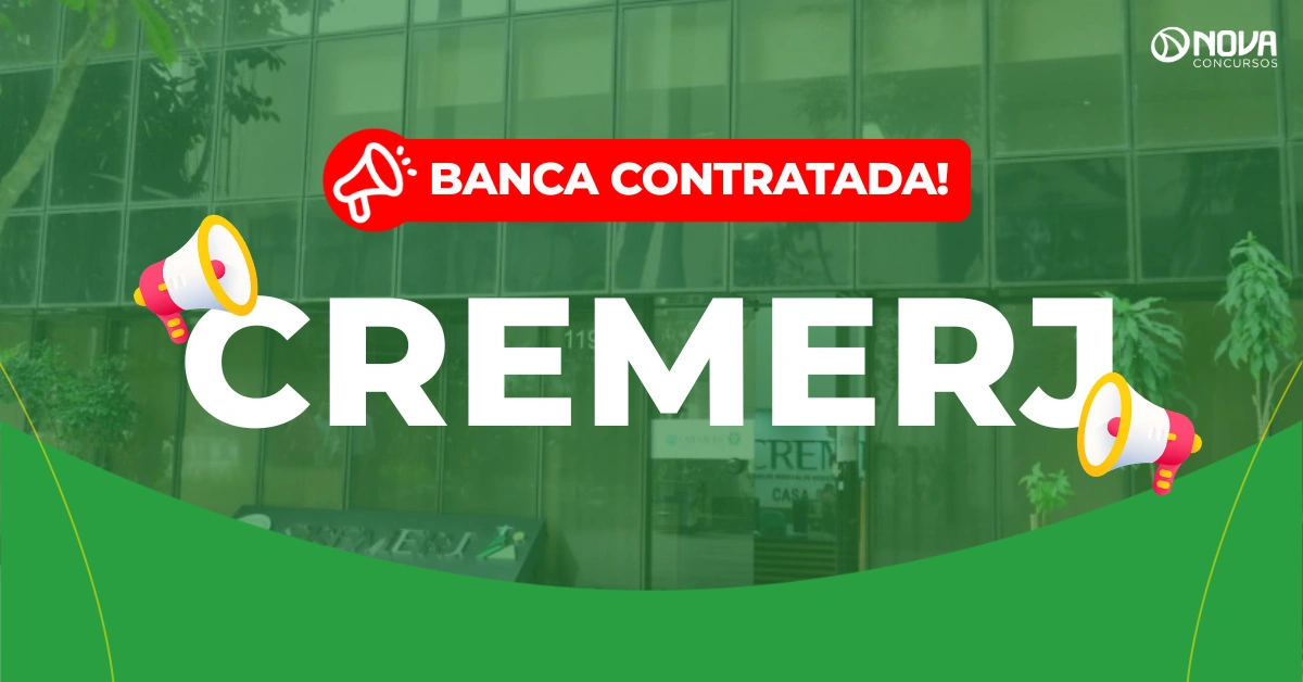 Concurso Cremerj: Novo edital tem banca contratada!