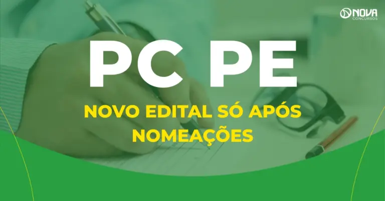Concurso PC PE: novo edital só avança após nomeações, aponta TCE!