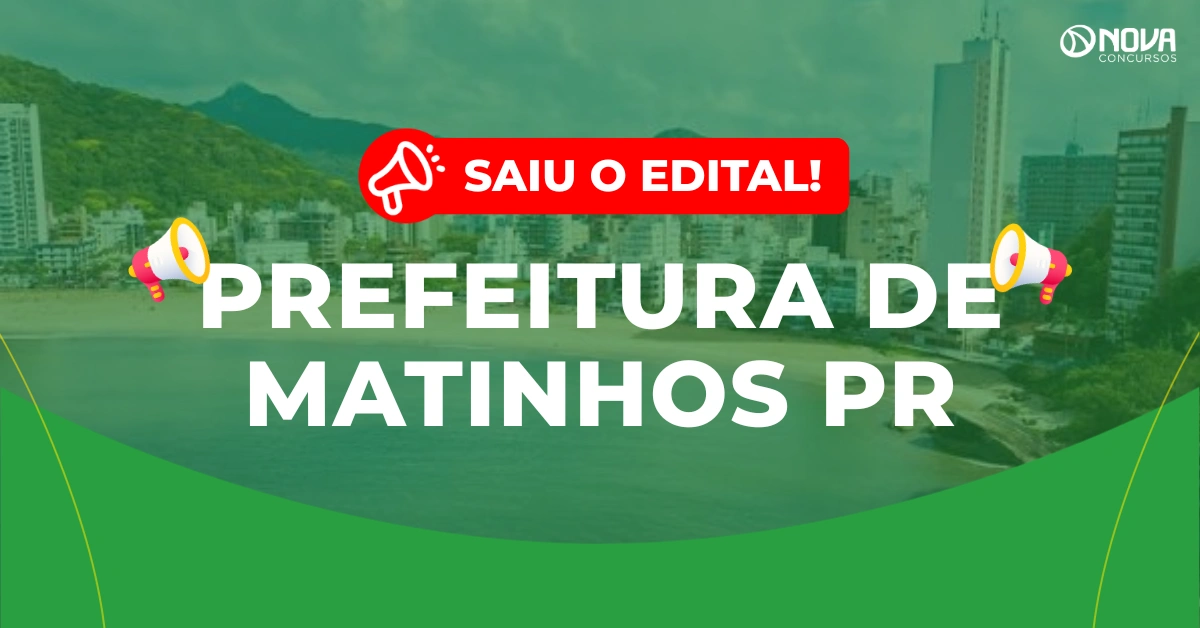 Concurso Prefeitura de Matinhos PR: Edital publicado para Guarda Municipal!