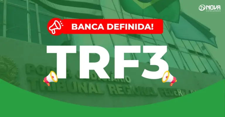 Concurso TRF3: Banca organizadora definida!