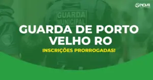 concurso guarda de porto velho ro