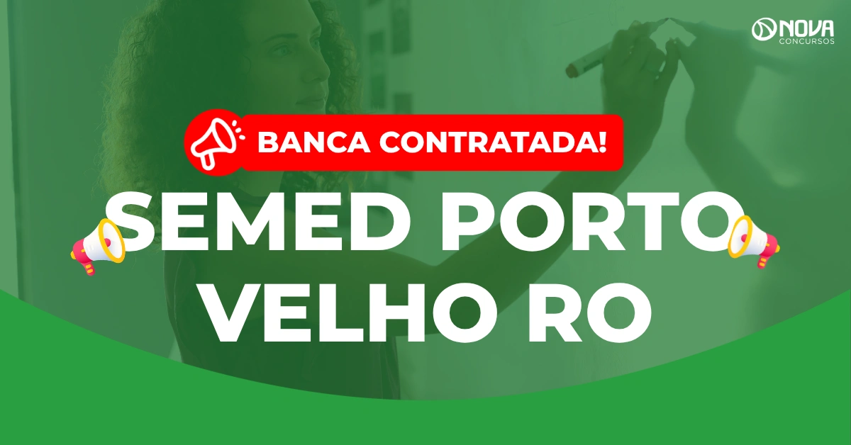 Concurso Semed Porto Velho RO: IBGP será a banca para 430 vagas!