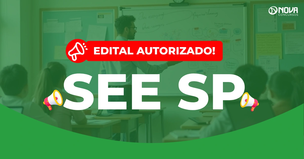 Concurso SEE SP: editais Autorizados com mais de 5 mil vagas!