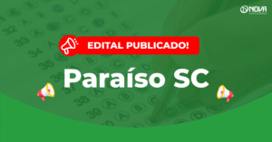 Imagem de divulgação do concurso Prefeitura de Paraíso SC