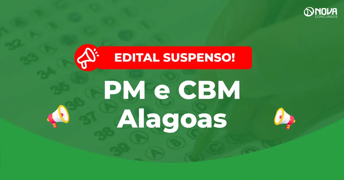 Concursos PM e CBM Alagoas terão vagas para PcD