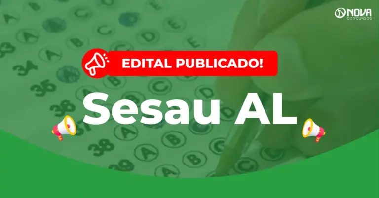 Concurso Sesau AL: Últimas horas de inscrição; 3,5 mil vagas