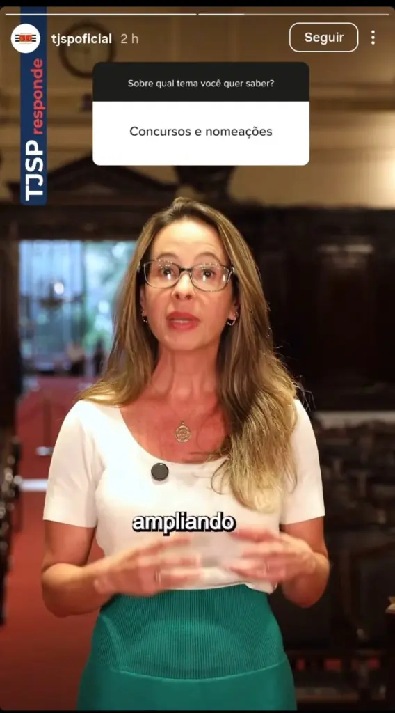 Concurso TJ SP: Tribunal confirma estudos para novos editais 1 Concurso TJ SP: Tribunal confirma estudos para novos editais (imagem de @tjspoficial)