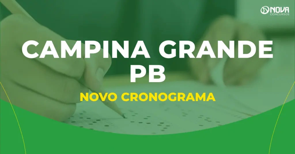 Concurso Prefeitura Campina Grande PB terá novo cronograma