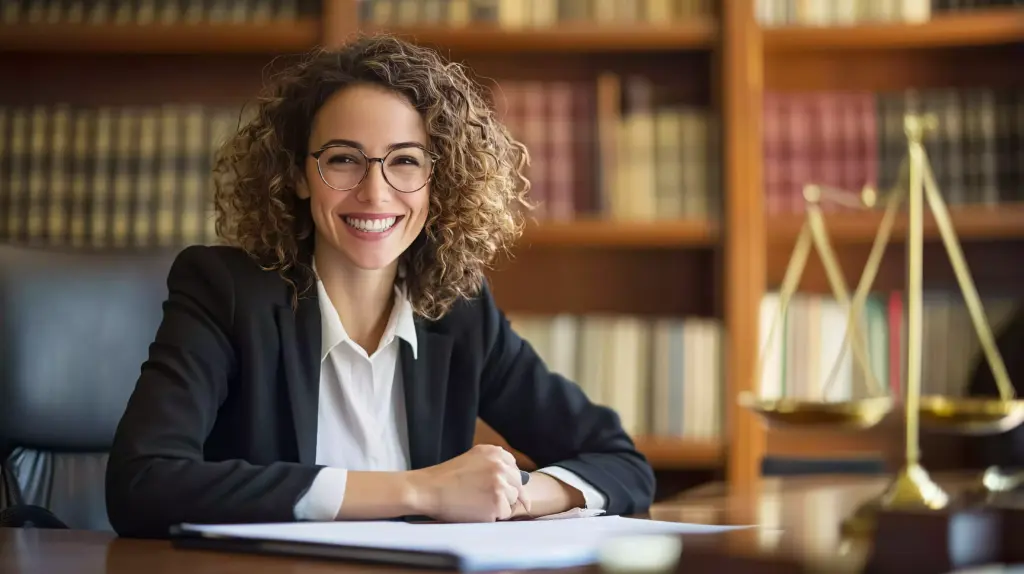 magistrada sentada