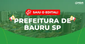 Concurso Prefeitura de Bauru SP