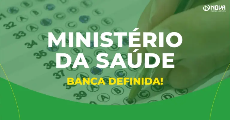 Concurso Ministério da Saúde: Banca definida para 300 vagas temporárias!