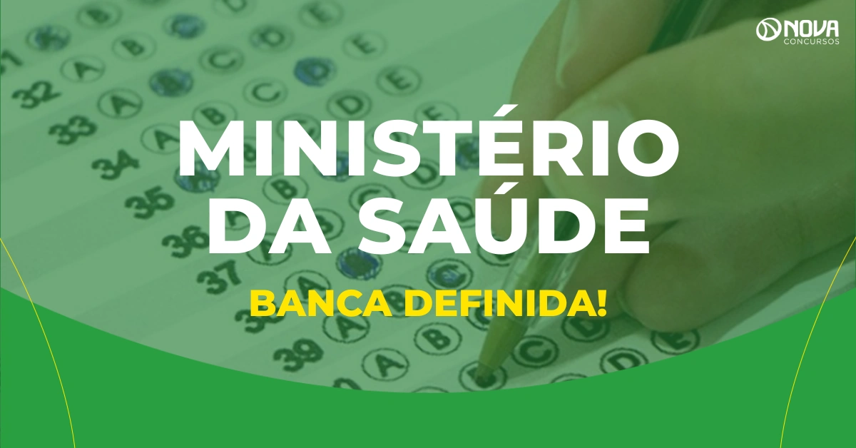 Concurso Ministério da Saúde: Banca definida para 300 vagas temporárias!