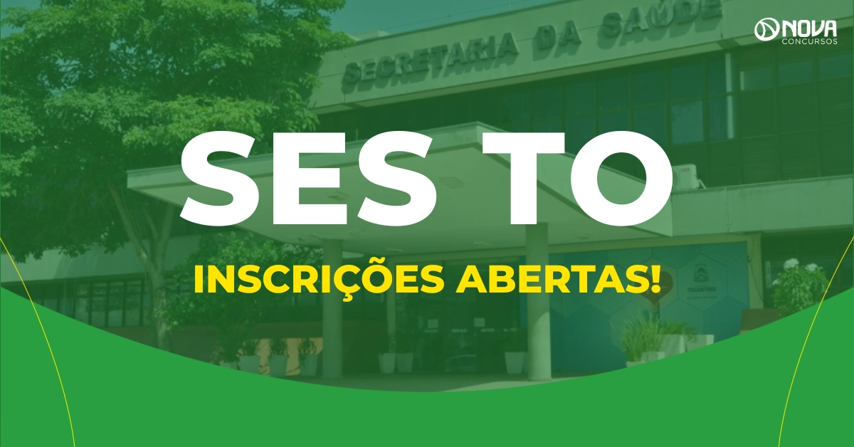 Concurso SES TO: Mais de 5 mil vagas e inscrições abertas!