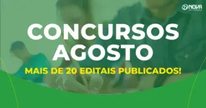 mais de 20 editais de concurso