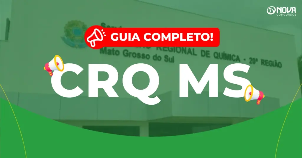 Concurso CRQ MS: Oportunidades para níveis médio e superior!