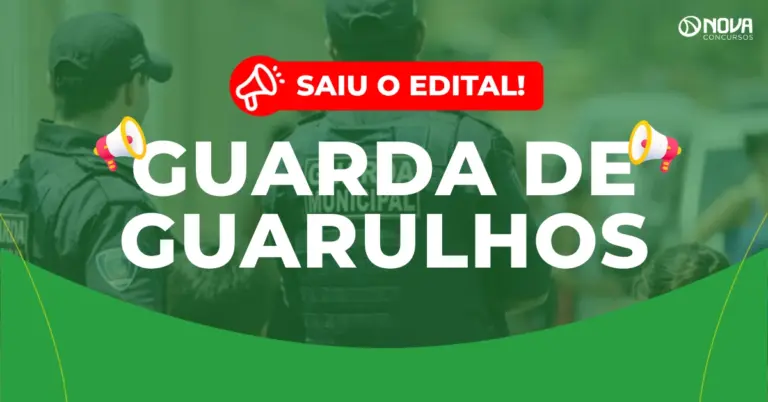 Concurso GCM Guarulhos: edital tem 200 vagas, R$ 2,4 mil