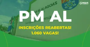 concurso pm al 2026 inscrições - fachada de unidade da polícia militar de alagoas