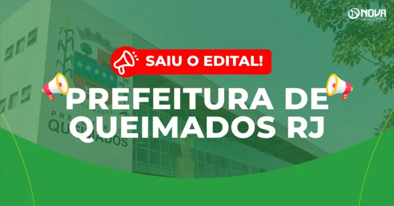 Concurso Prefeitura de Queimados RJ: Inscrições abertas para 463 vagas!