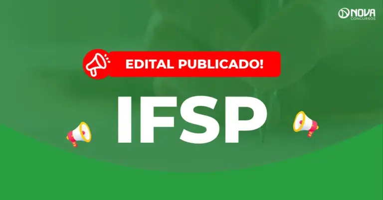Edital IFSP publicado com 45 vagas para Professor!