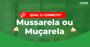 mulher pensando na forma correta de escrever mussarela ou muçarela