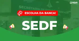 Concurso SEDF bancas devem mandar as propostas até dia 27 de setembro