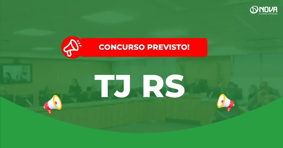 Concurso TJ RS: 4 novas áreas definidas para Analista de Apoio Especializado