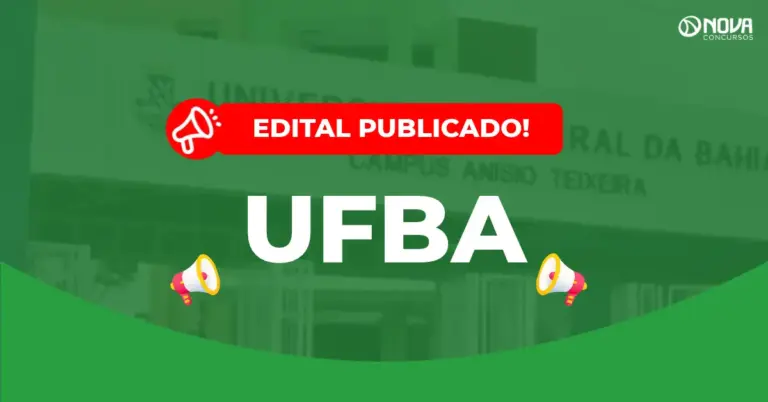Concurso UFBA edital publicado; salário de até R$5,2 mil