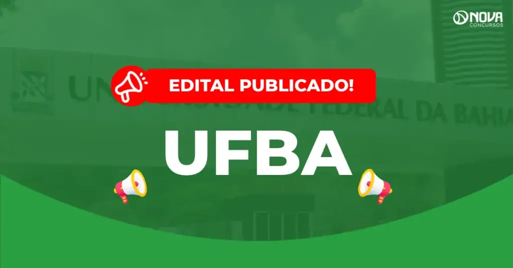 Concurso UFBA: Edital publicado! Provas em 20 de dezembro!