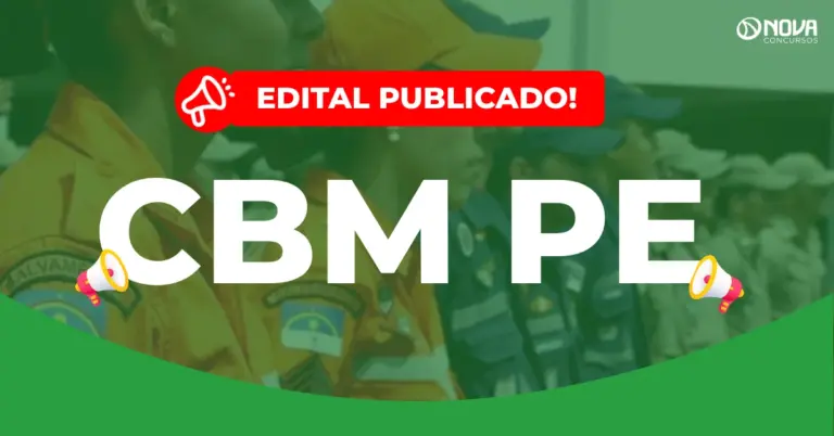 Concurso Bombeiros PE: Edital publicado com 570 vagas!