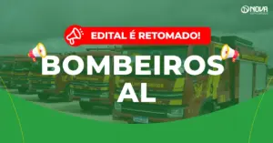 concurso bombeiros al 2026 caminhões do corpo de bombeiros estacionados