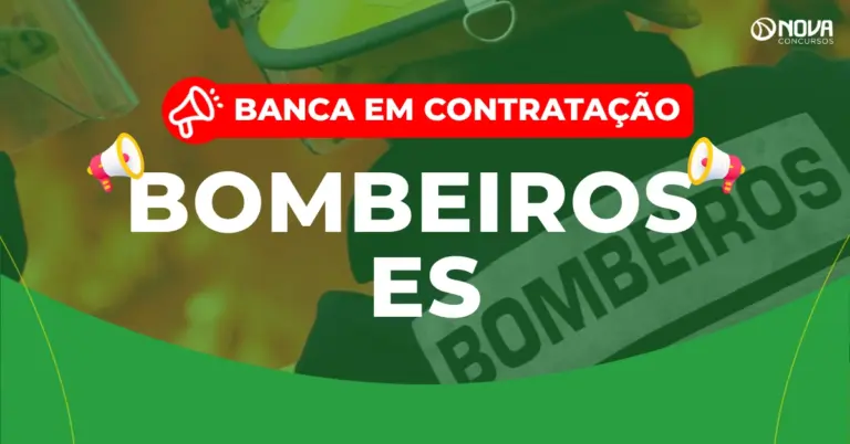 Concurso Bombeiros ES: Iniciado o processo e contratação da banca para Soldado!