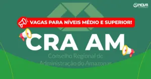 concurso cra am 2026 logotipo do conselho regional de administração do amazonas