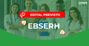 profissionais da saúde em área hospitalar representando concurso ebserh
