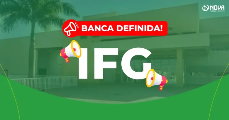 Concurso IFG: Banca organizadora definida! 97 vagas!