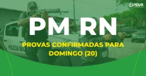 concurso pm rn policiais militares armados ao lado de viatura