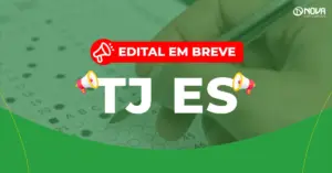 Concurso TJ ES pessoa preenchendo gabaritos
