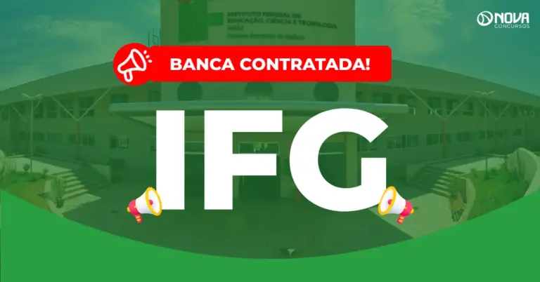 Concurso IFG: Banca Instituto AOCP com contrato assinado! 97 vagas!