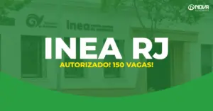 fachada do inea rj representa concurso inea rj é autorizado