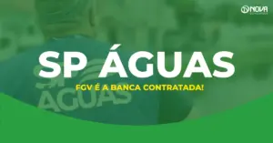 funcionário sp águas olhando o rio representa concurso sp águas
