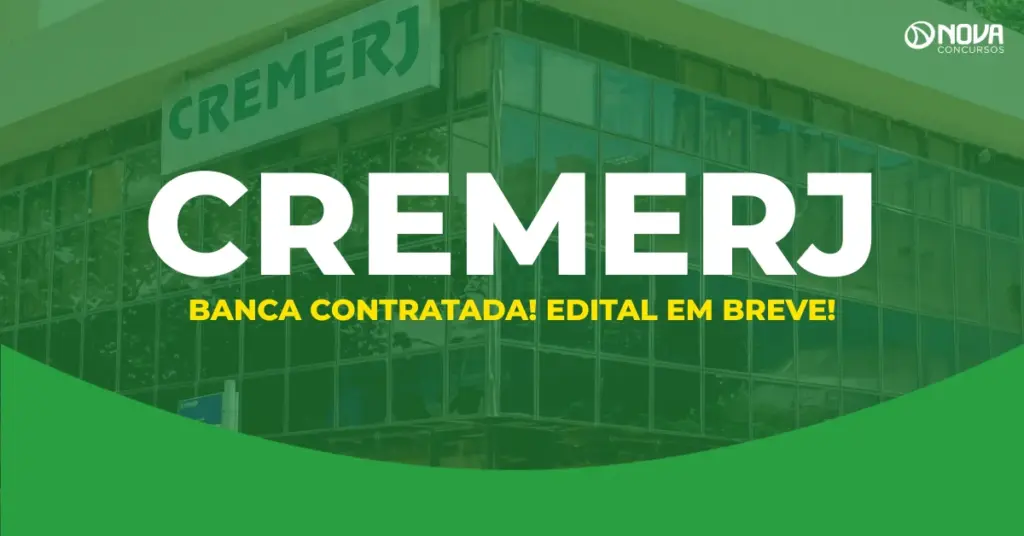 Concurso Cremerj: Edital sai com salário de até R$18 mil