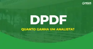 Concurso DPDF: banner sobre quanto ganha um Analista da Defensoria Pública do Distrito Federal.